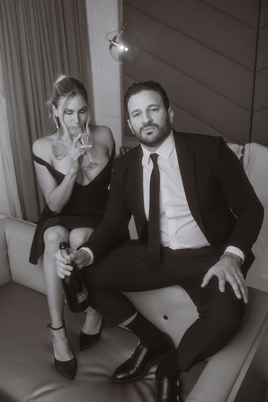 hollywood roosevelt hotel engagement photos